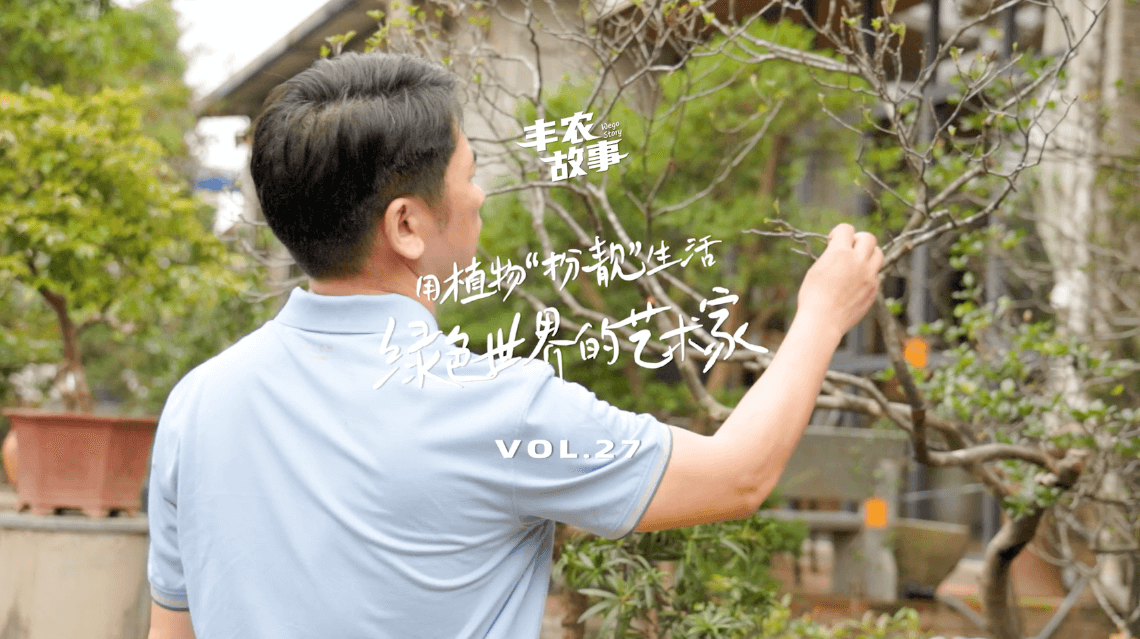 17年，，，，，他用一草一木去点亮了一个个家。。。。。。